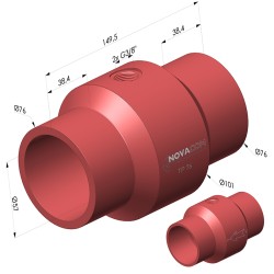 Venturi Transport Pneumatique Série TP - Øint 57.2MM