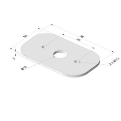 Special membrane series ME Ø 58x35 mm
