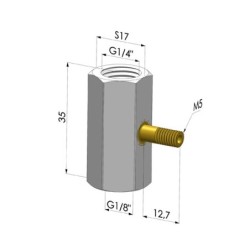 Einstufenejektor Serie VM - 80% Vakuum