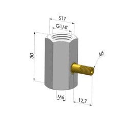 Einstufenejektor Serie VM - 80% Vakuum