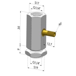 Einstufenejektor Serie VM - 80% Vakuum