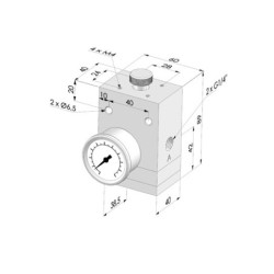 Régulateur de Vide Série RV - Øvide G1/4"