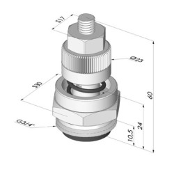 Valve de Réduction de Vide Série VA - Øvide G3/4"