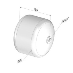 Réserve de vide série RDV - 5 litres
