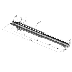 Spring plunger Series ER M14 - Z 80MM - Anti-rotation