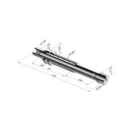 Spring plunger Series ER M38 - Z 50MM - Anti-rotation