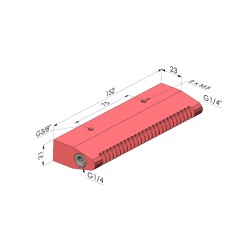 Buse de Soufflage à Jet Plat Série BJP - 3/8G