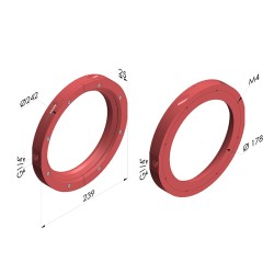 Runder Luftvorhang Serie RAC -2- In.-Ø 178 mm