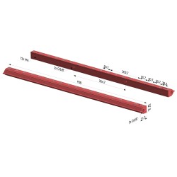 Rideau D'Air Double Flux Série RA-2 - L 938MM