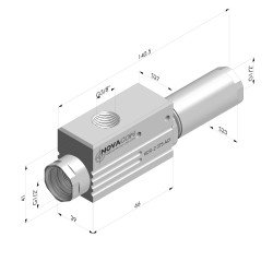 Venturi Mono-Etage Inox Série VCR-2 - 85% Vide